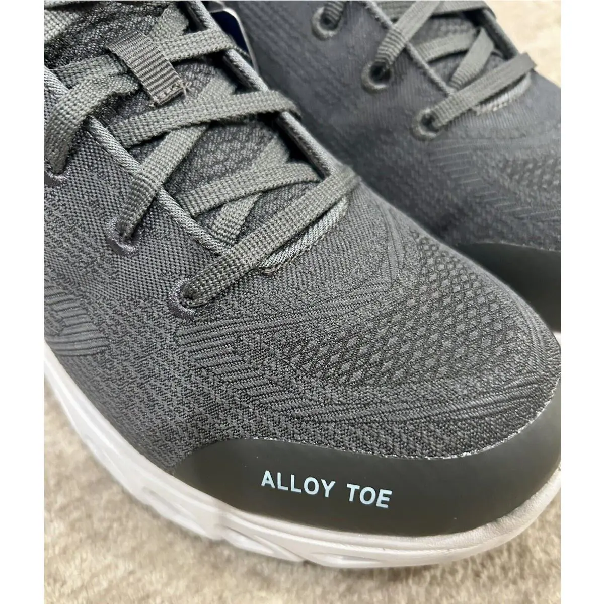 Skechers shoes - Skechers Glide Step SR-Alloy - Glide Step - Dark Gray Slate/Baby Blue (UPC: 195969834732) 19