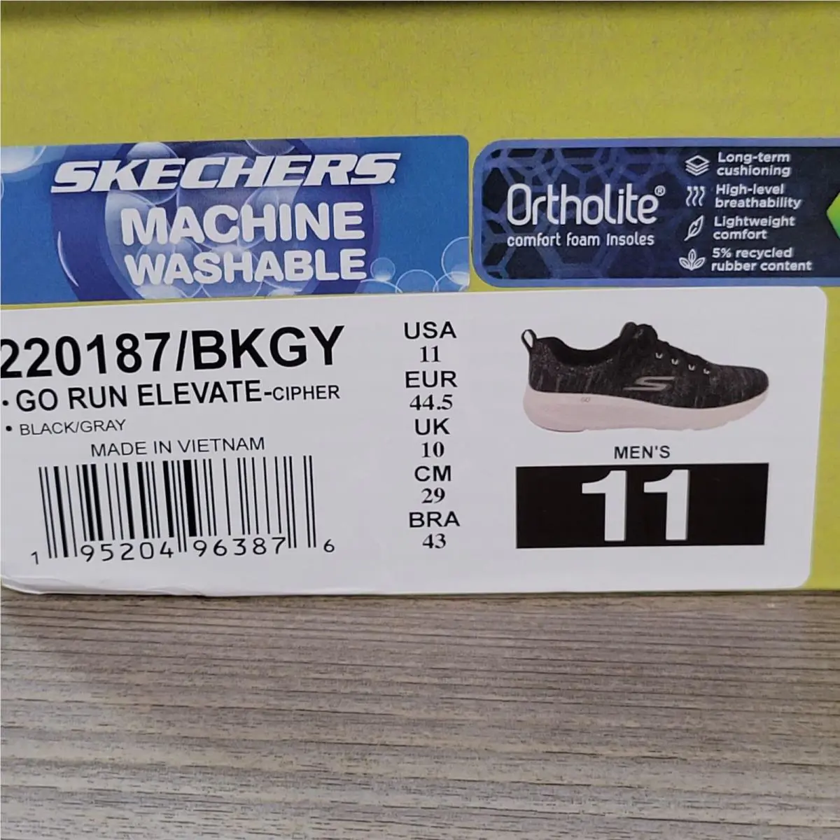 Skechers shoes - ROADRUNNING - ROADRUNNING - Road Running - Gray (UPC: 195204963876) 9