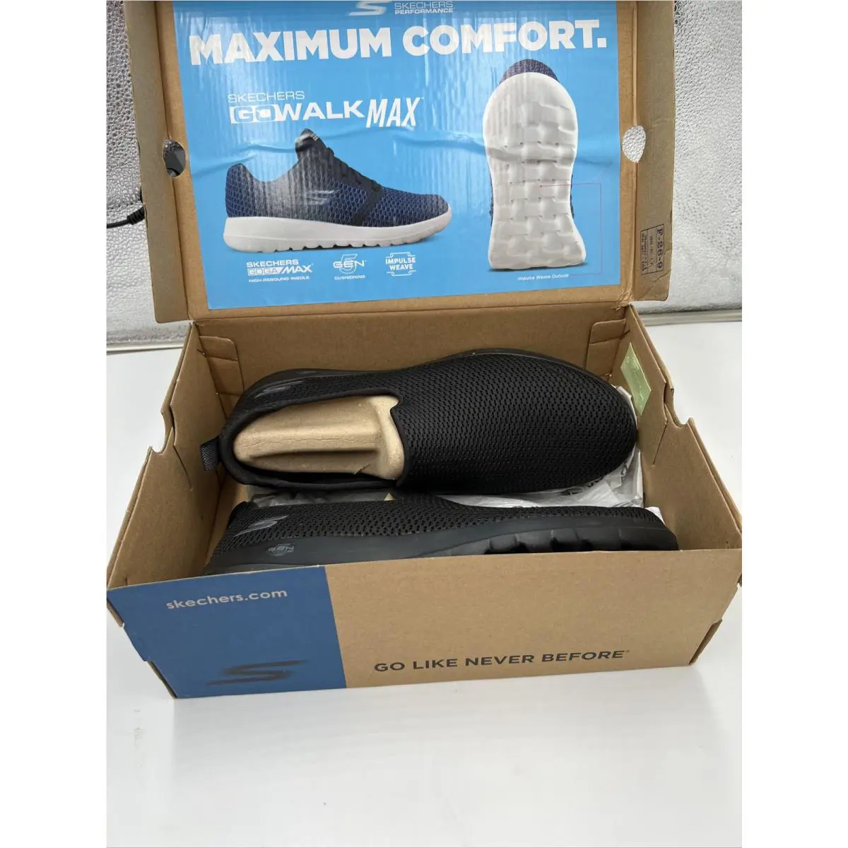 Skechers shoes - Skechers Go Max-Athletic Air - Air - Black 1