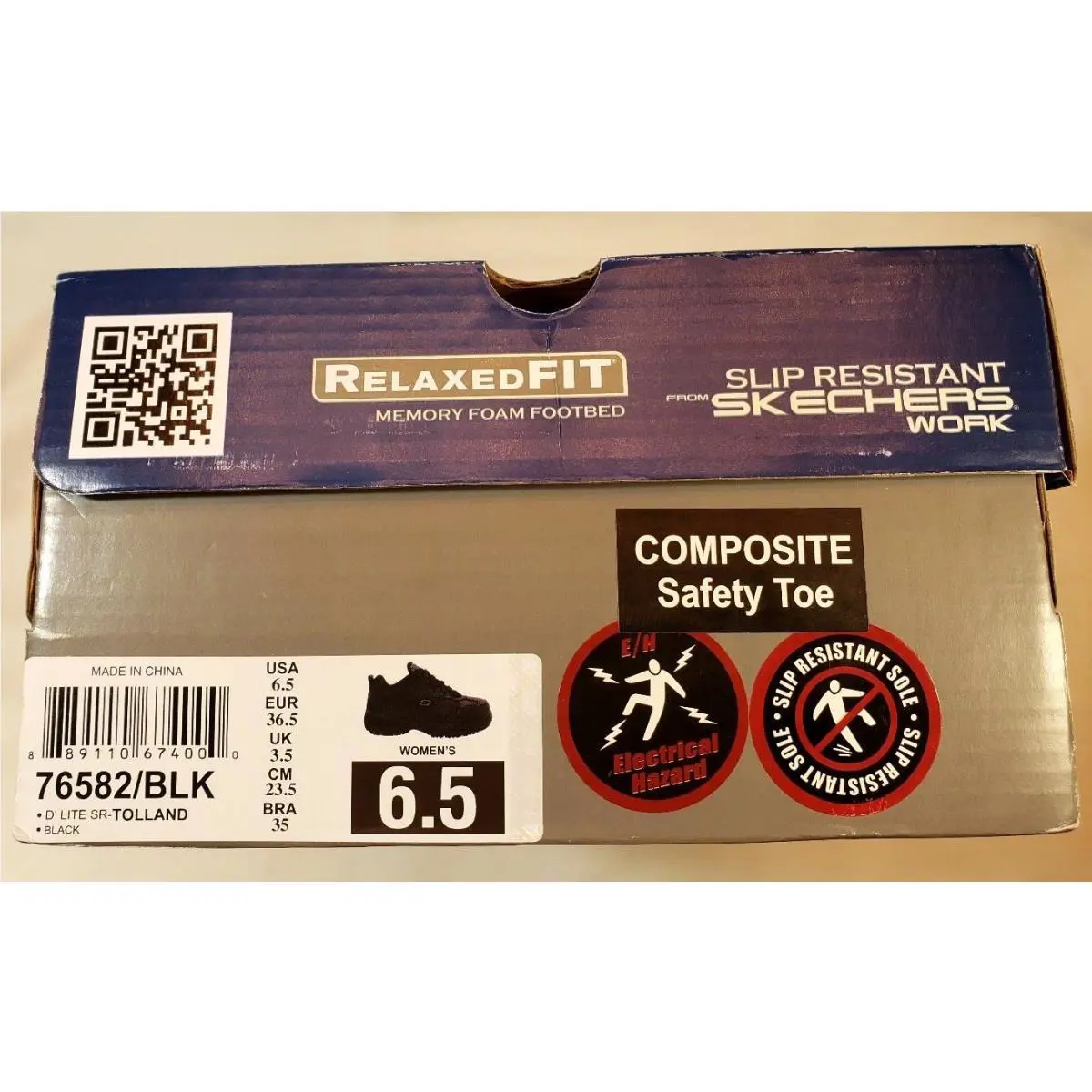 Skechers shoes - D`Lite-Tolland - Black (UPC: 889110674000) 7