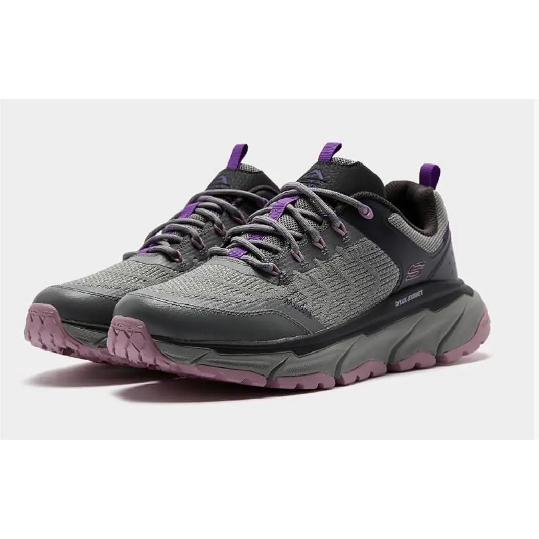 Skechers shoes - Skechers D`Lux Journey - Journey - Light & Dark Gray- with Purple & Pink (UPC: 197627108315) 0