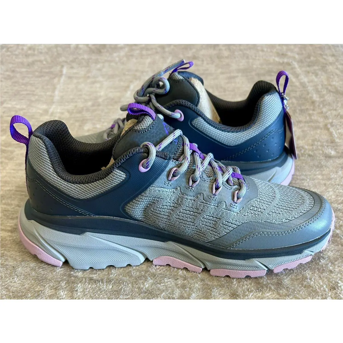 Skechers shoes - Skechers D`Lux Journey - Journey - Light & Dark Gray- with Purple & Pink (UPC: 197627108315) 14