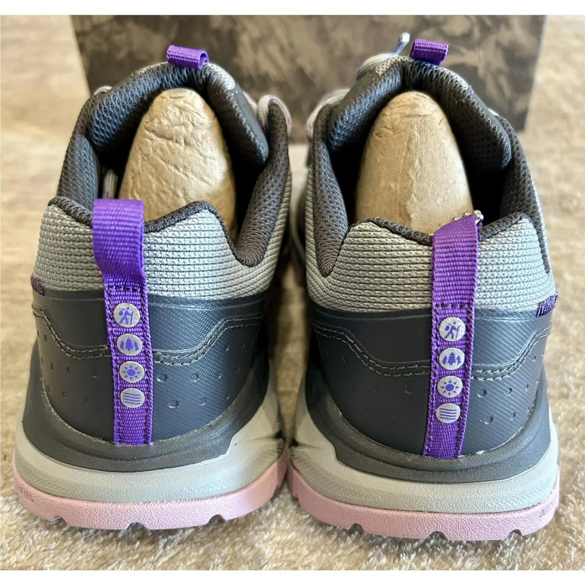 Skechers shoes - Skechers D`Lux Journey - Journey - Light & Dark Gray- with Purple & Pink (UPC: 197627108315) 19