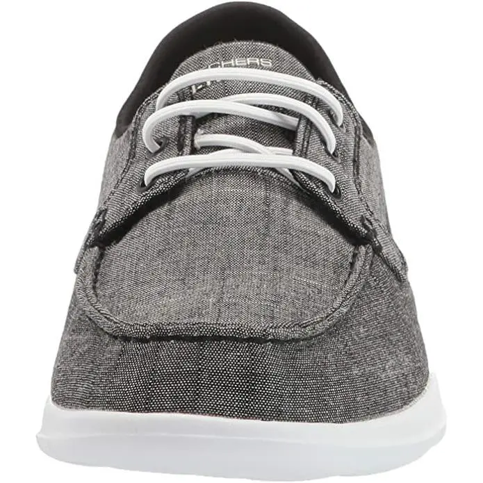Skechers shoes - SKECHERS GO WALK LITE - WALK LITE - Black, White, Grey 1