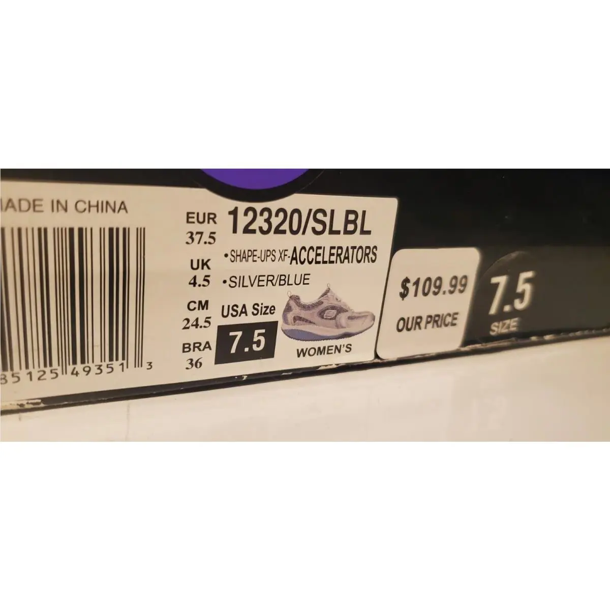 Skechers shoes - SN 12320 - SN 12320 - Silver and Blue 8