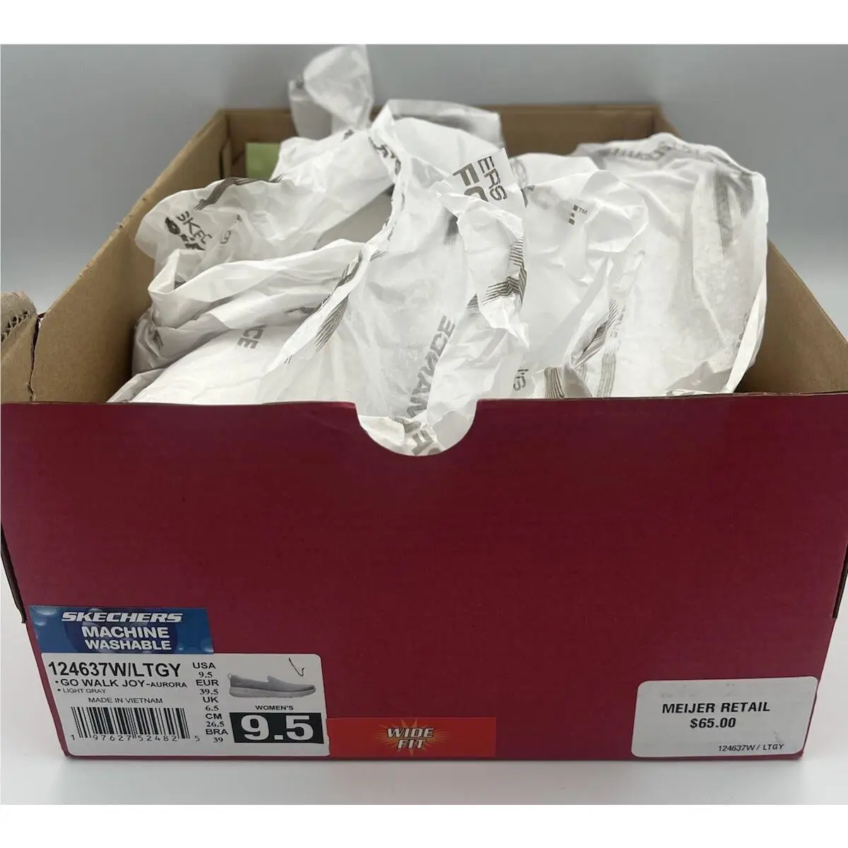 Skechers shoes - SKECHERS GO WALK Joy - WALK Joy - 124637W/LTGY - Gray 6