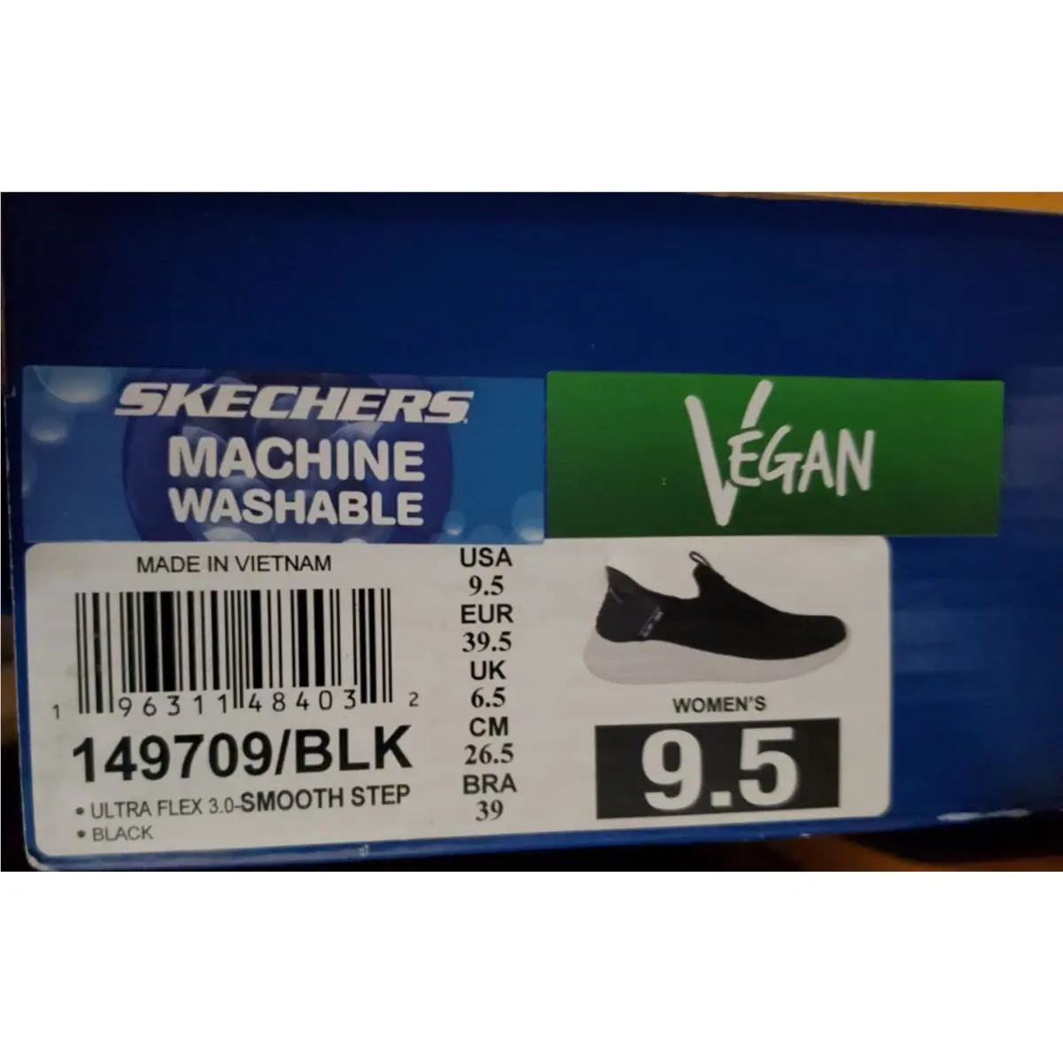 Skechers shoes - Skechers Vegan Slip-In Ultra Flex 3.0 - Black 2