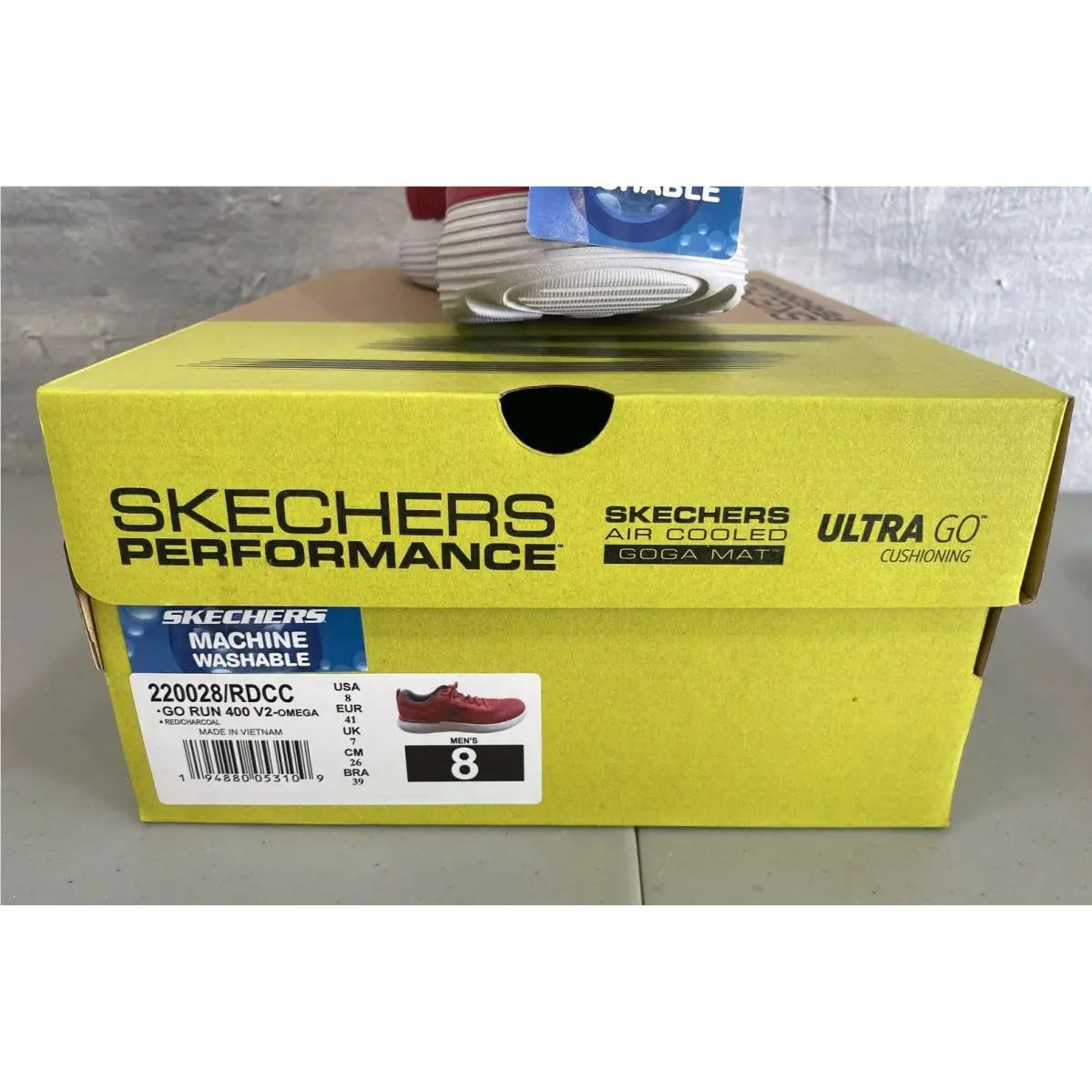 Skechers shoes - Skechers Go Run 400 - Run - Red/Charcoal 0