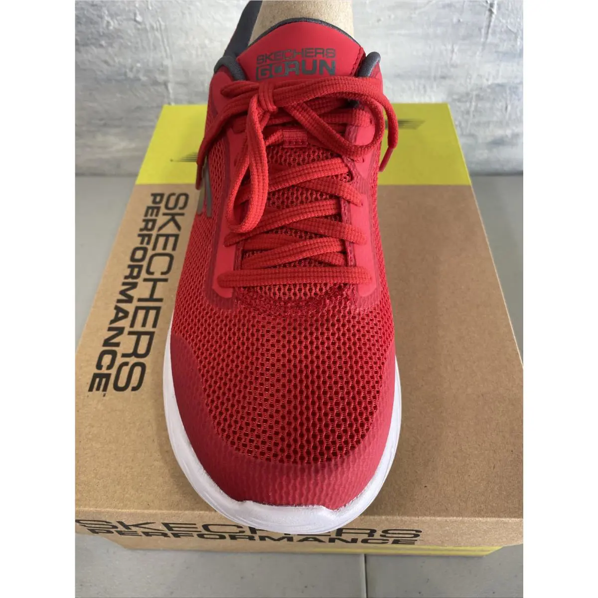 Skechers shoes - Skechers Go Run 400 - Run - Red/Charcoal 3