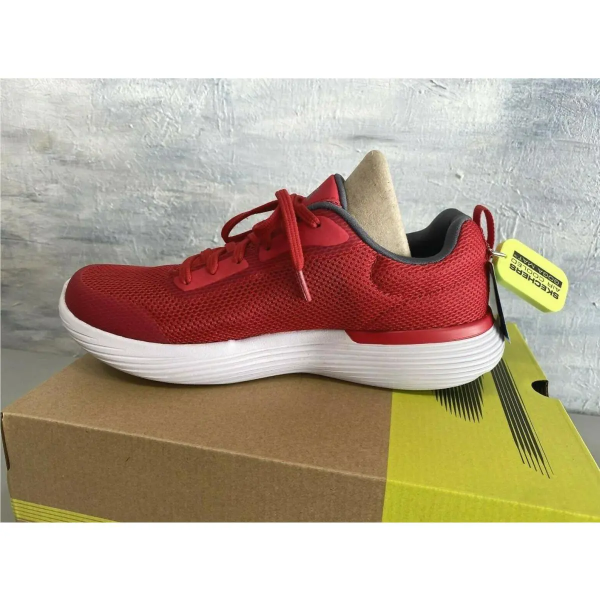 Skechers shoes - Skechers Go Run 400 - Run - Red/Charcoal 4
