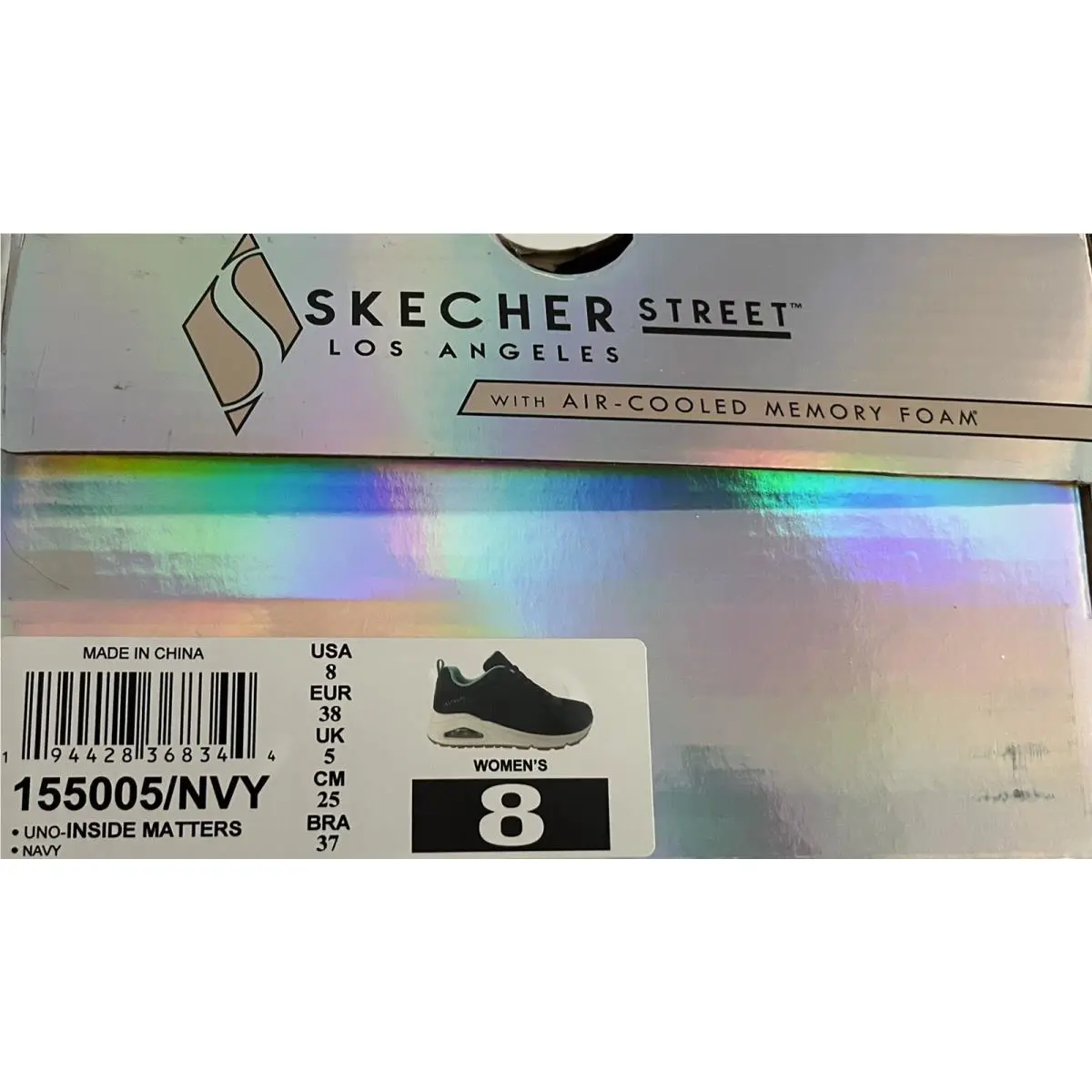 Skechers shoes - Uno - Uno - Blue (UPC: 194428368344) 0