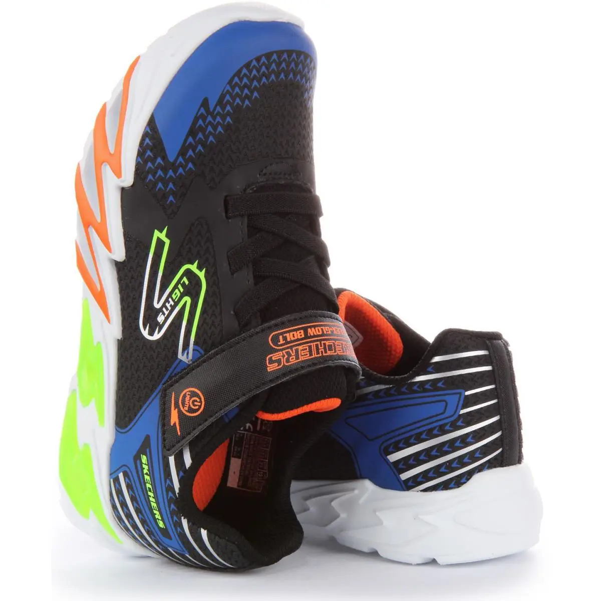 Skechers shoes - BLACK BLUE (UPC: 196989409818) 2