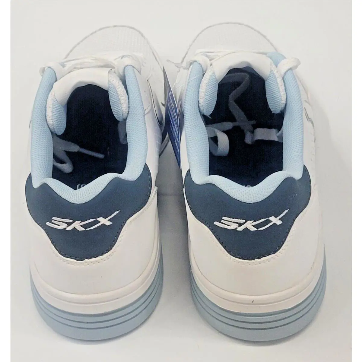 Skechers shoes - White Blue (UPC: 197976821941) 2