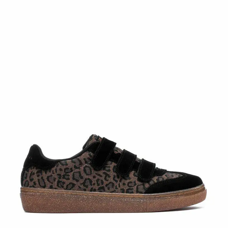 Skechers shoes - Black / Leopard / Glod 1