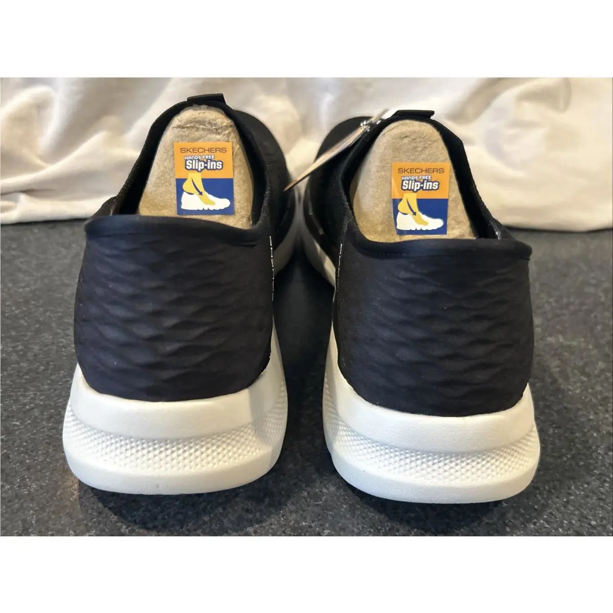 Skechers shoes - Skechers Slip-ins Go Walk 6 - 216278 - Black (UPC: 0196311676383) 2