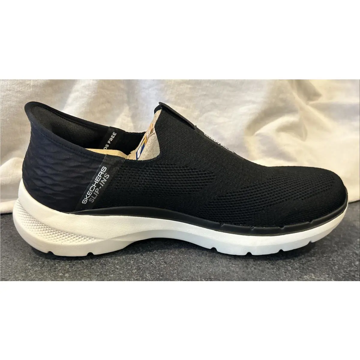 Skechers shoes - Skechers Slip-ins Go Walk 6 - 216278 - Black (UPC: 0196311676383) 5