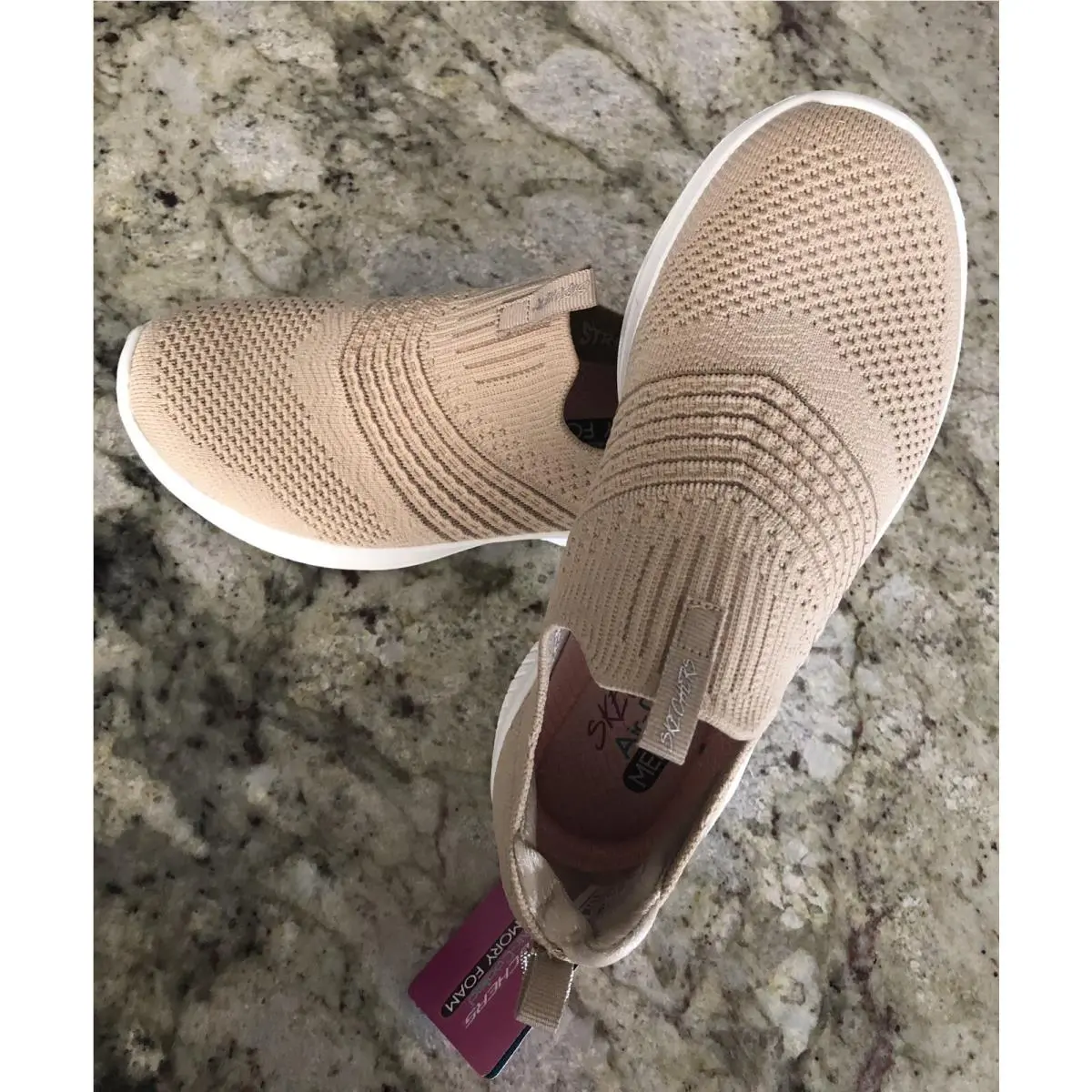 Skechers shoes - #27421 - Tennis Shoes - Taupe (UPC: 196311642678) 0