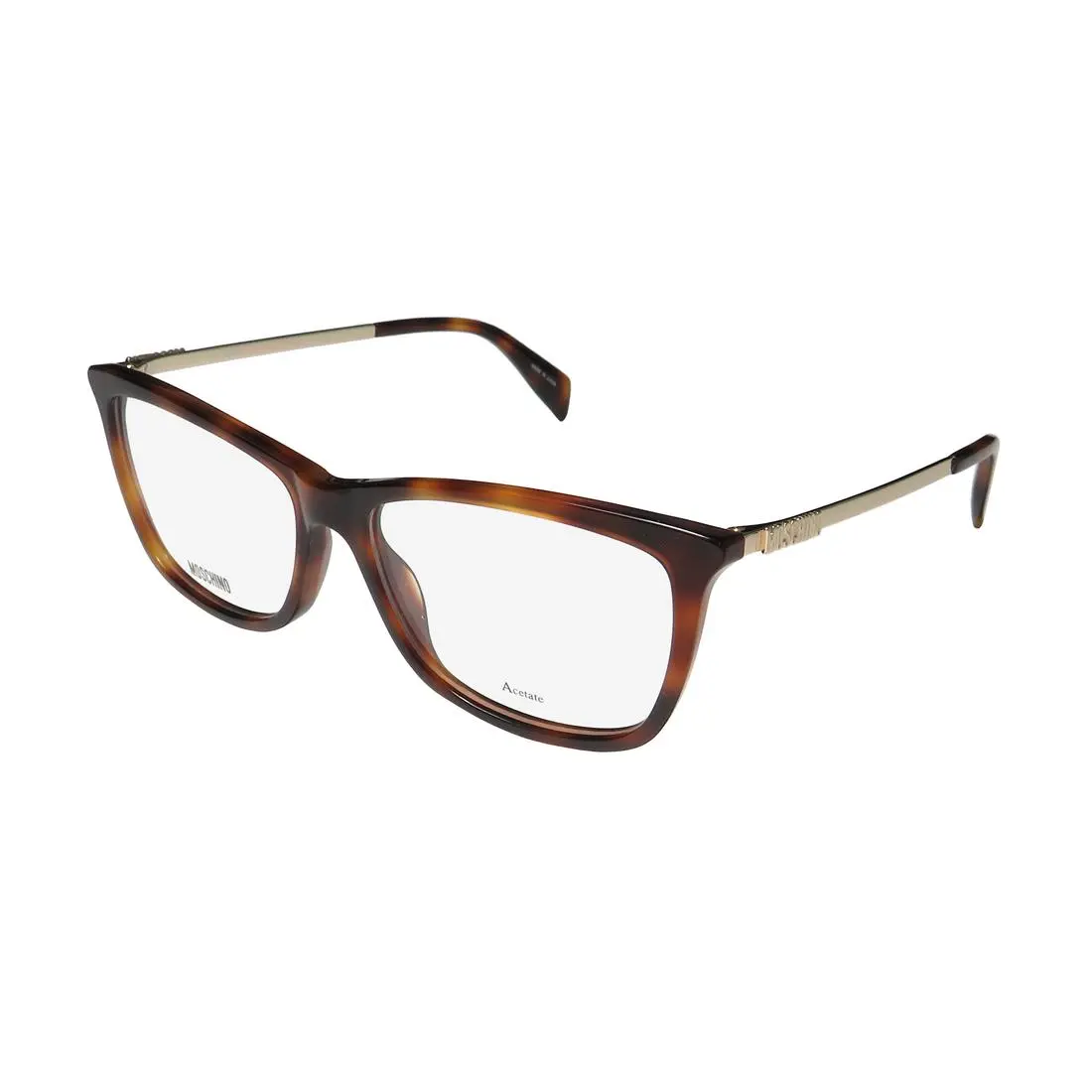 Moschino 522 Italian Designer Signature Logo Cat Eye Eyeglass Frame/glasses