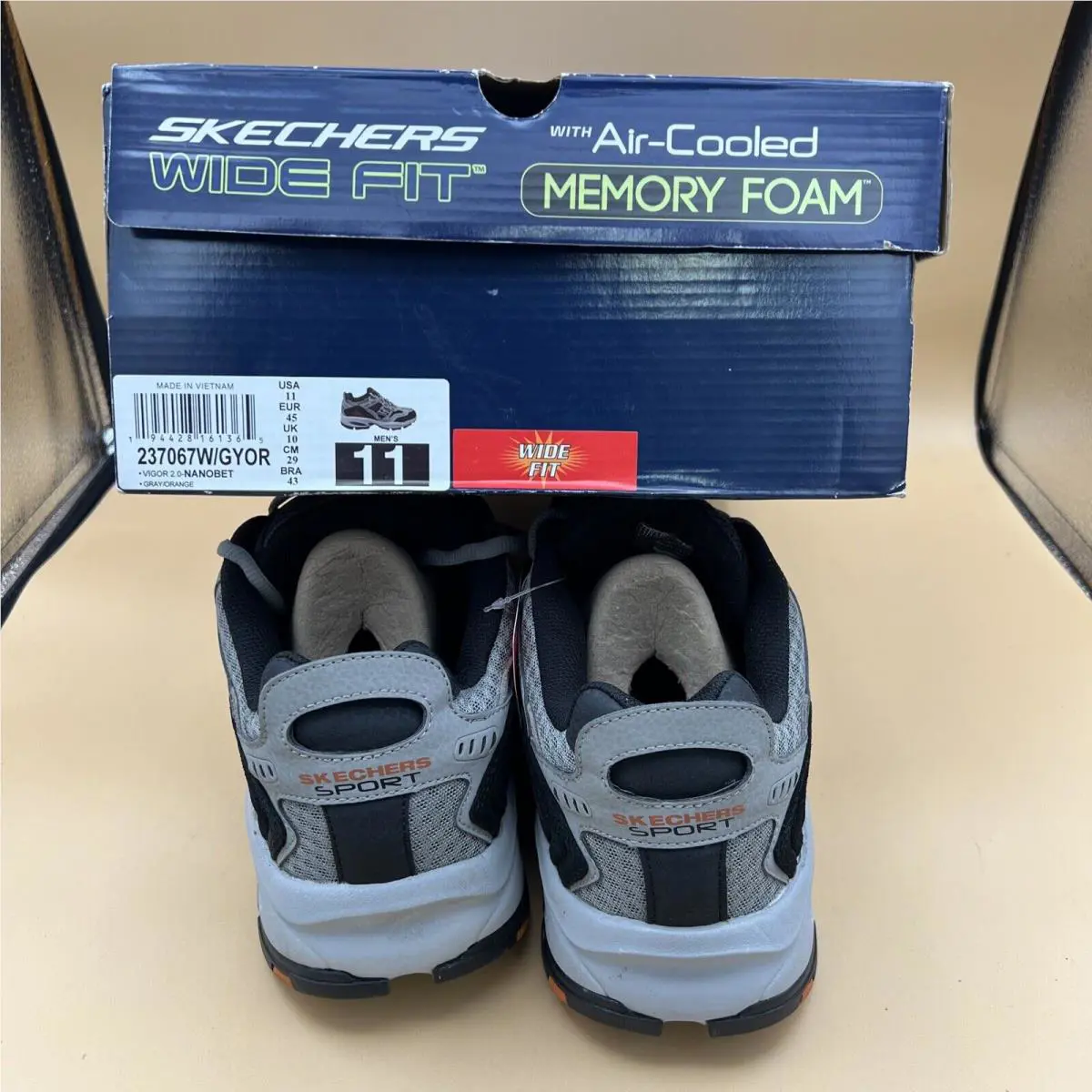 Skechers shoes - Skechers GYOR Vigor 2.0 - GYOR Vigor - Gray 4