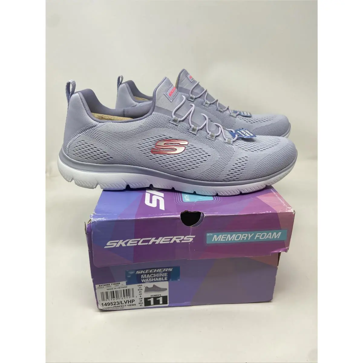 Skechers shoes - Summit Perfect Views - Summit Perfect Views - 149523 - Purple (UPC: 0195969769423) 4