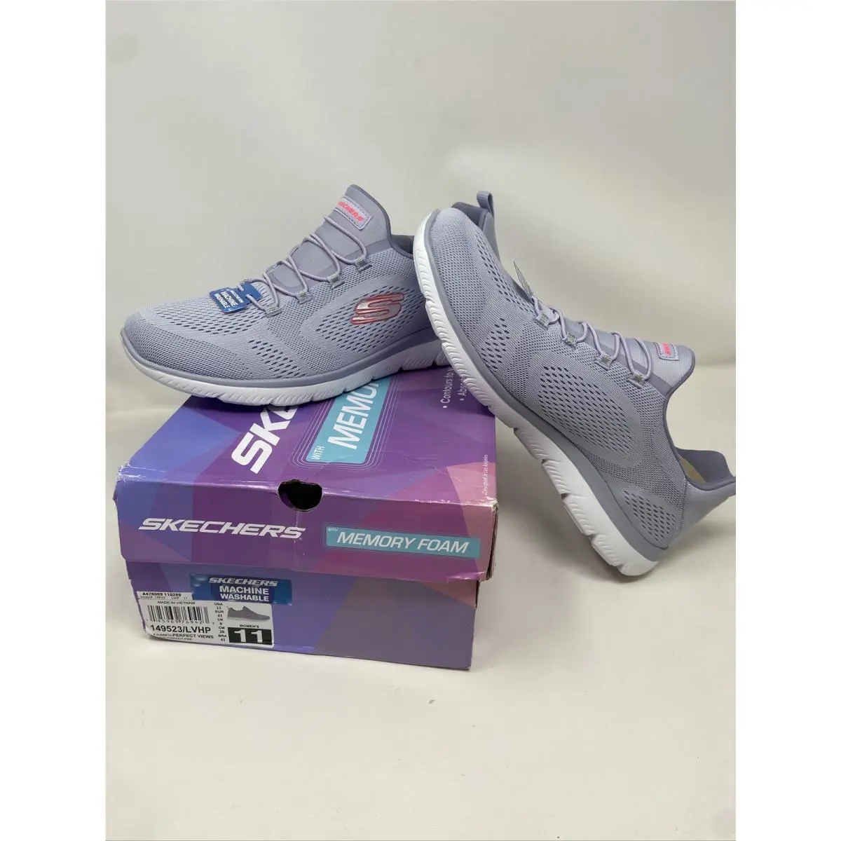 Skechers shoes - Summit Perfect Views - Summit Perfect Views - 149523 - Purple (UPC: 0195969769423) 7