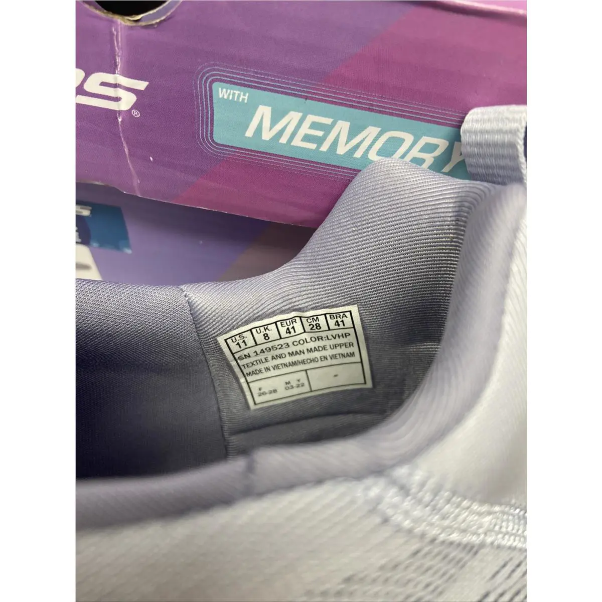 Skechers shoes - Summit Perfect Views - Summit Perfect Views - 149523 - Purple (UPC: 0195969769423) 6