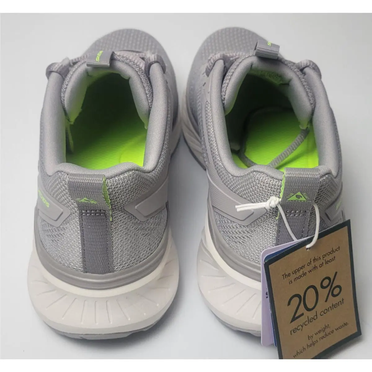 Skechers shoes - Grey Lime (UPC: 197976627345) 2