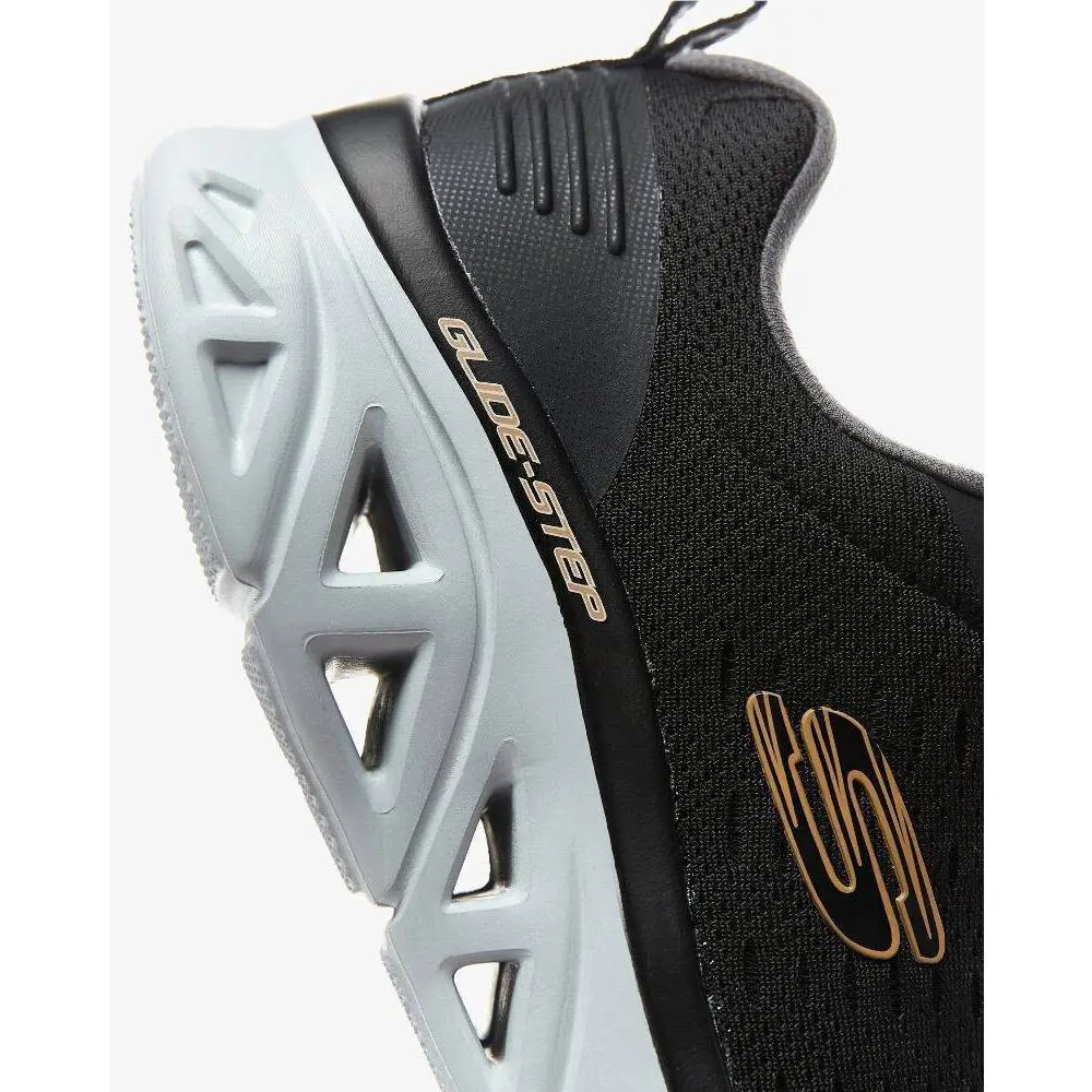 Skechers shoes - BLACK/GOLD 5