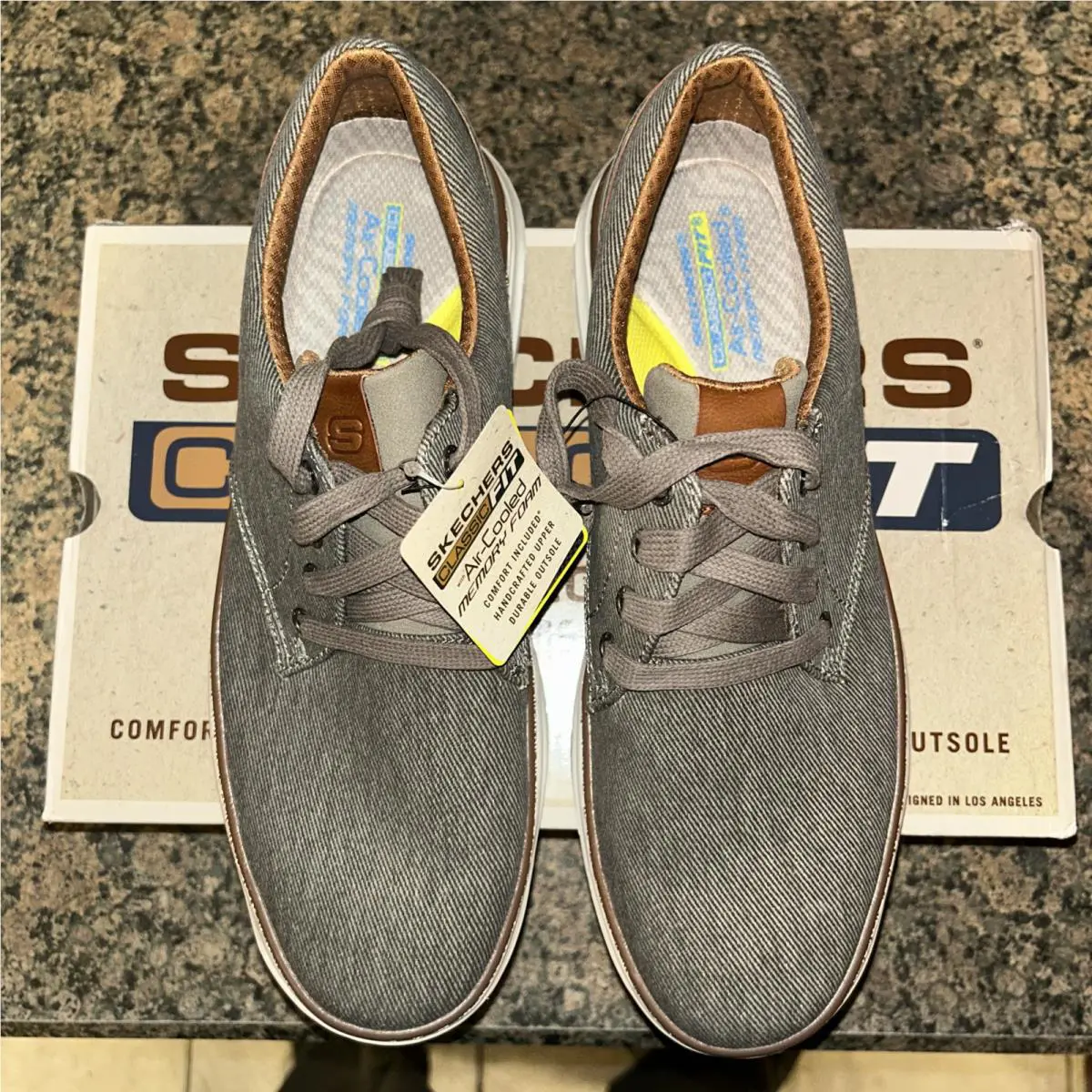 Skechers shoes - SKECHERS Moreno Ederson - Moreno Ederson - 65981 - Taupe 1