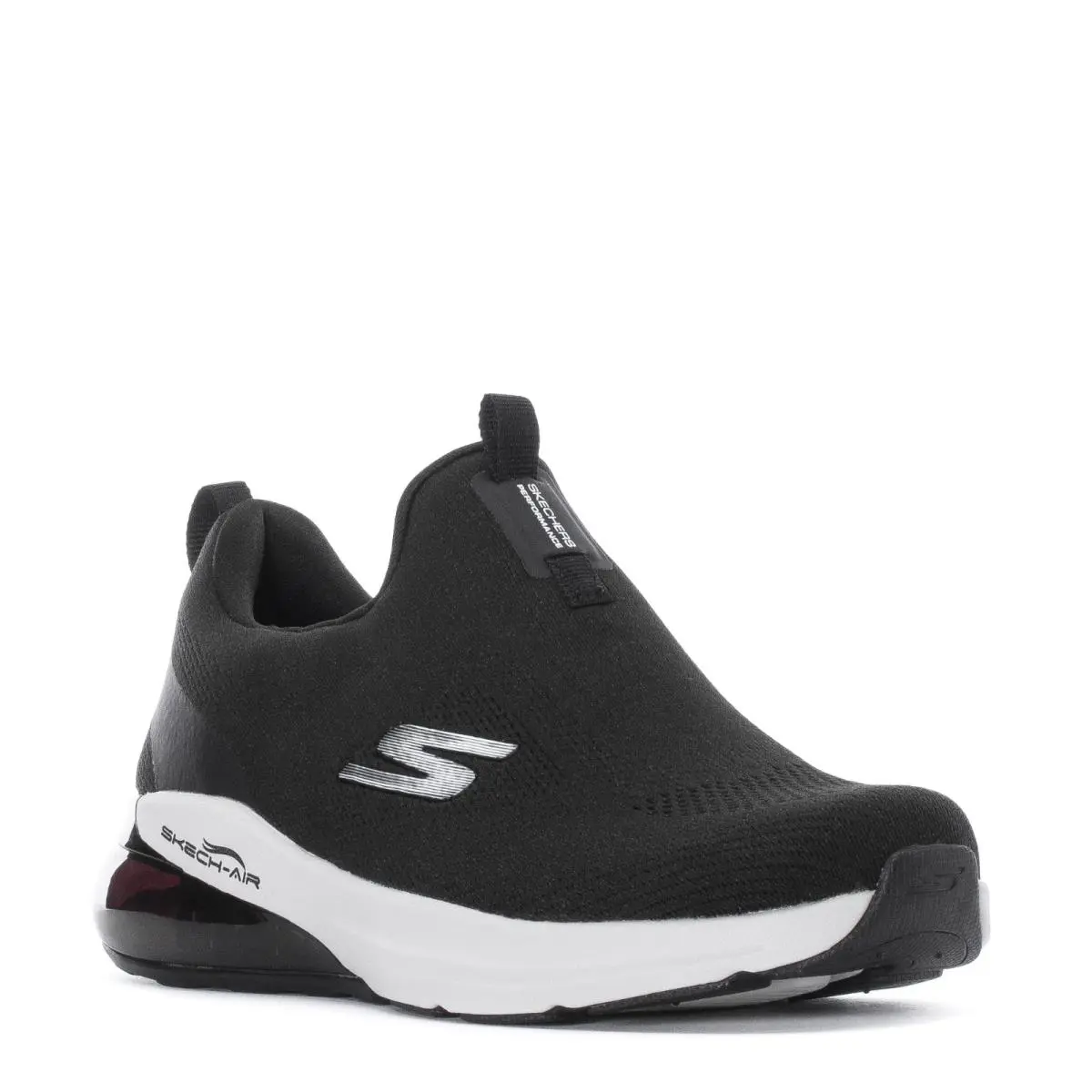 Skechers Performance GO Run Air HI Resilience Women Shoes Black Size 8.5 - Black/White