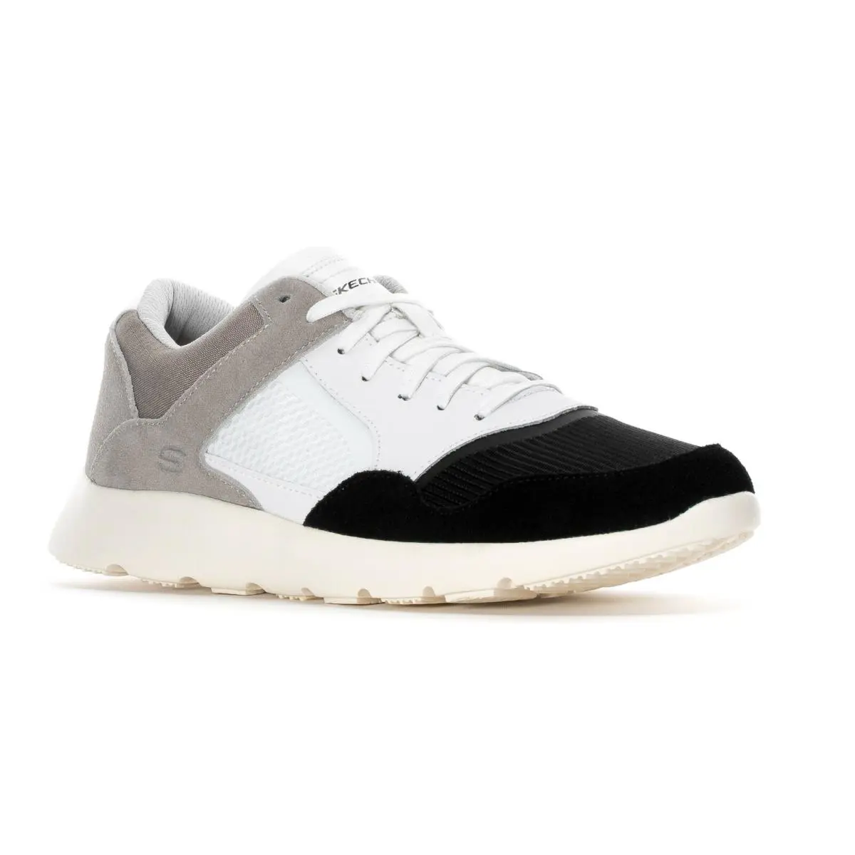 Skechers Brendon Seldor Trainer Sport Sneakers Men Shoes Black/white SZ 11.5 - Black/White/Grey - 65939