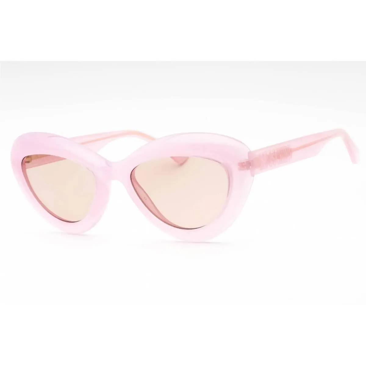 Women`s Sunglasses Pink Plastic Full Rim Cat Eye Frame MOS163/S 035J U1 by Moschino