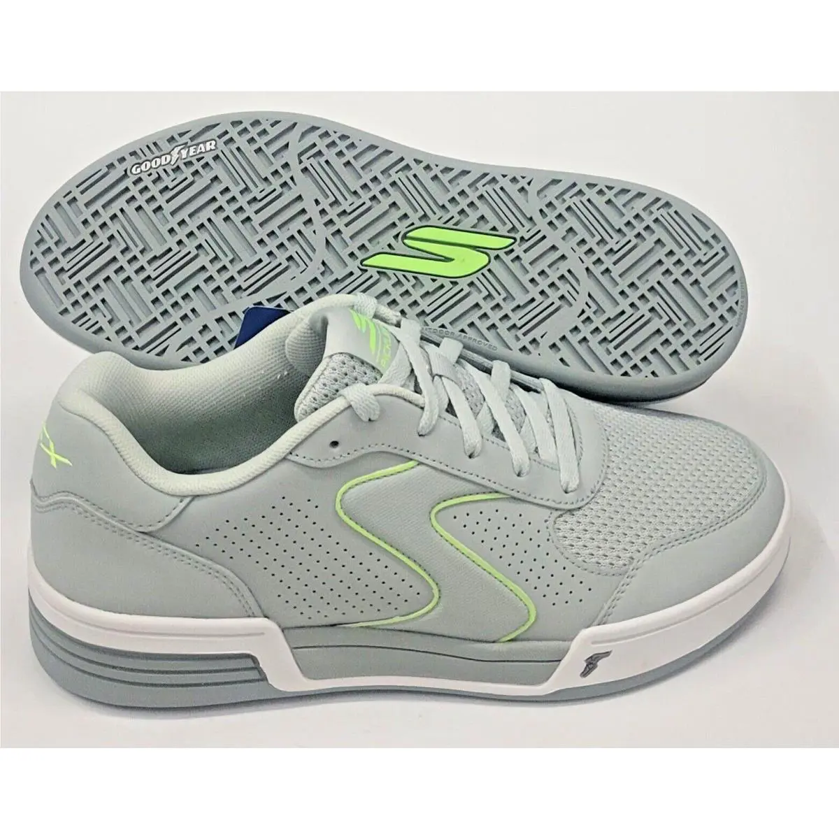 Skechers shoes - Grey Lime (UPC: 197976821668) 0