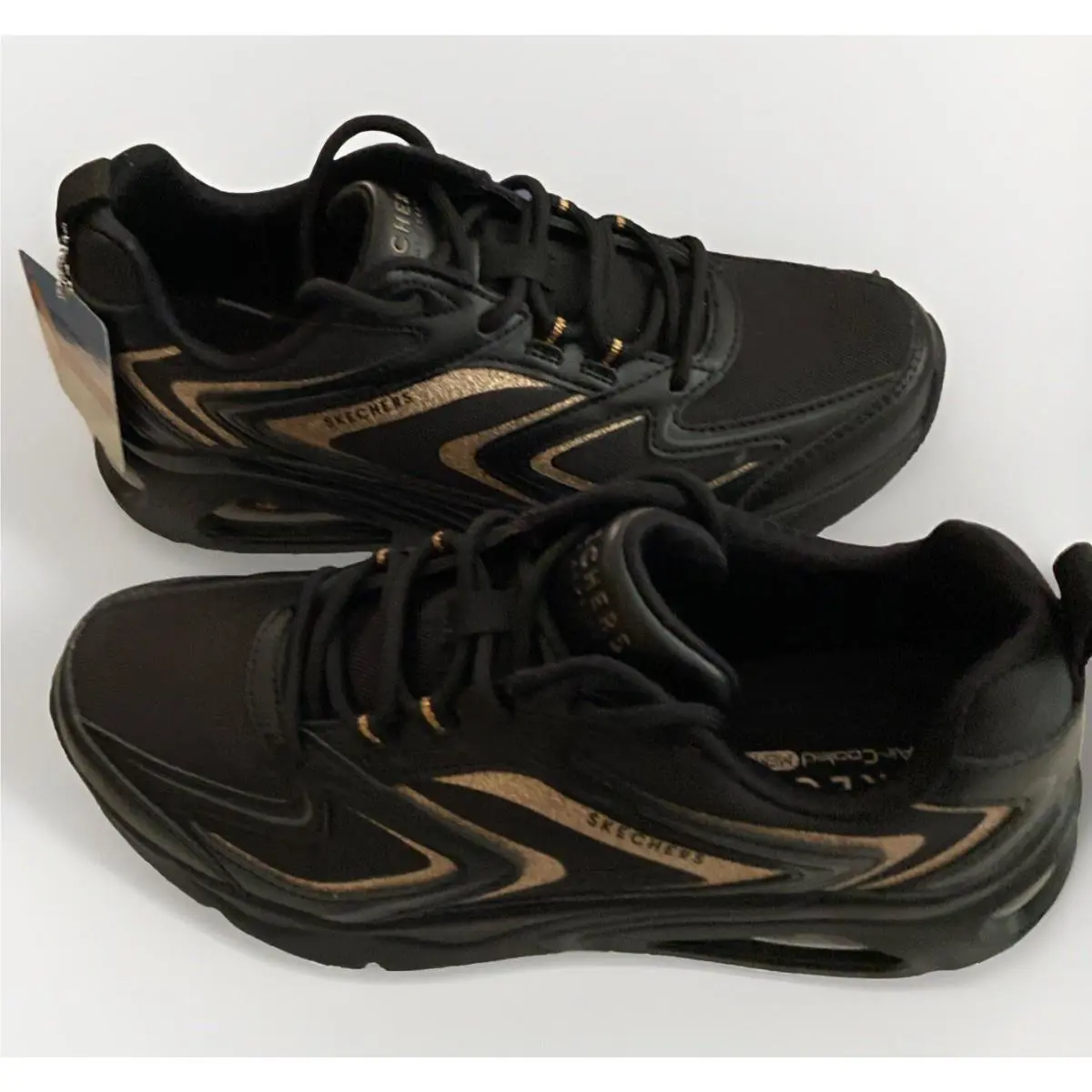 Skechers shoes - 6-Skechers Street ™ Tres-Air - Street - 177422/BKRG - Black 1