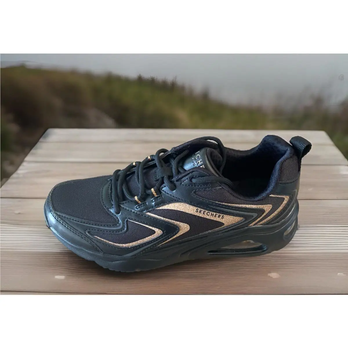 Skechers shoes - 6-Skechers Street ™ Tres-Air - Street - 177422/BKRG - Black 0