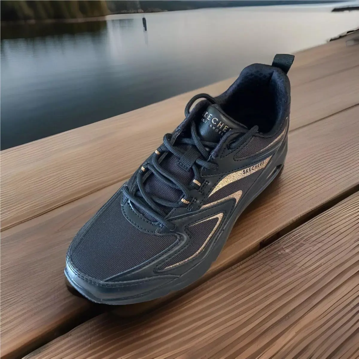 Skechers shoes - 6-Skechers Street ™ Tres-Air - Street - 177422/BKRG - Black 2