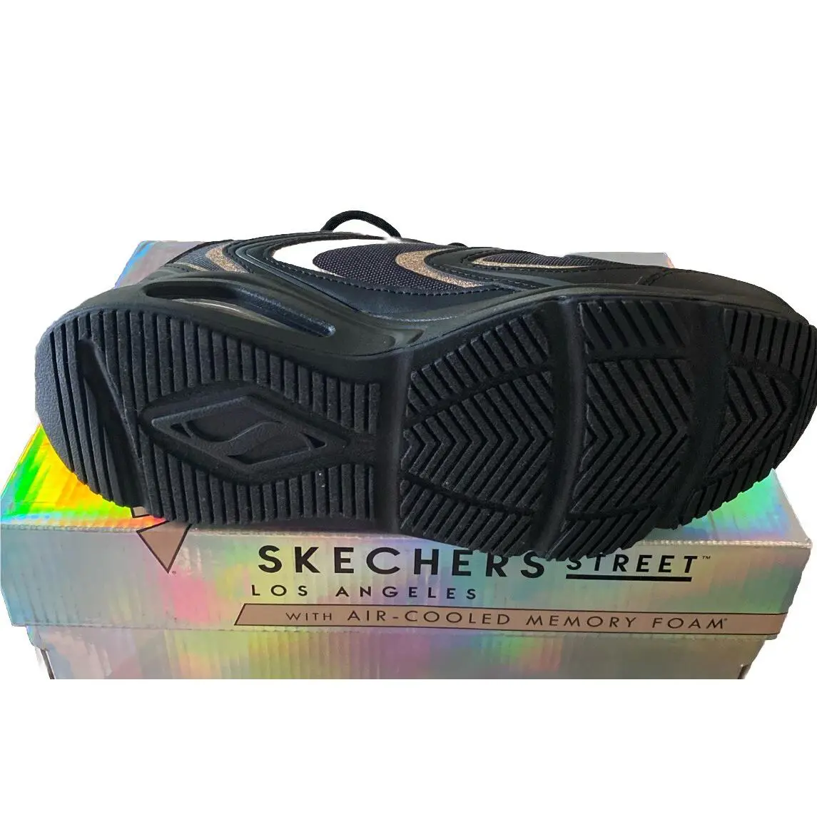 Skechers shoes - 6-Skechers Street ™ Tres-Air - Street - 177422/BKRG - Black 5