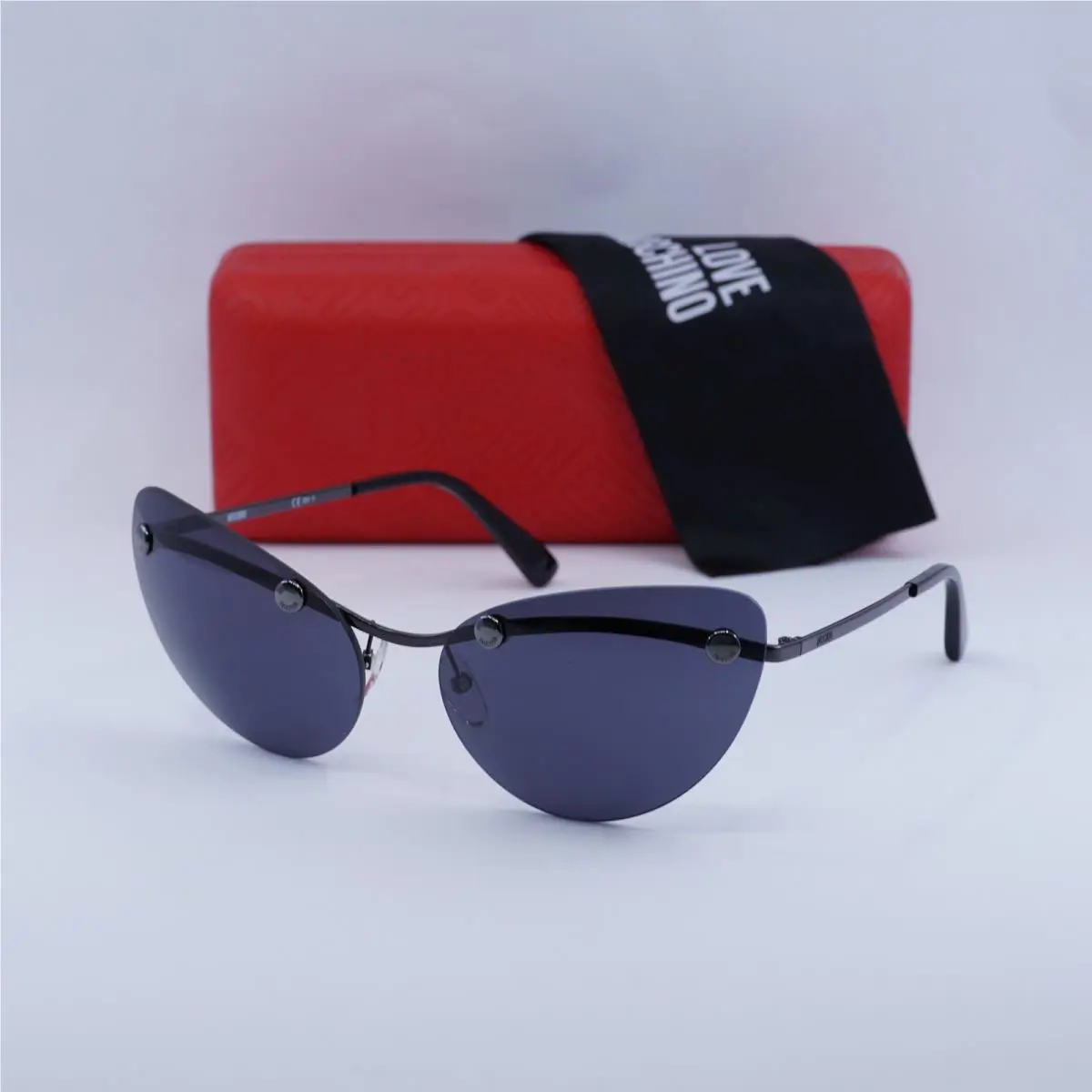 Moschino MOS082/S 0V81 IR Black/grey 63-18-130 Sunglasses