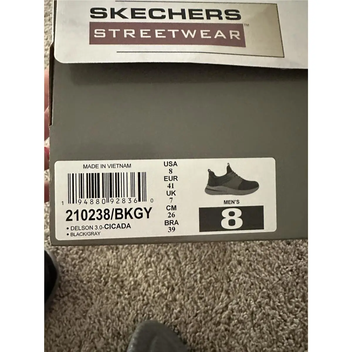 Skechers shoes - Delson 3.0 Cicada - Delson Cicada - Black 11