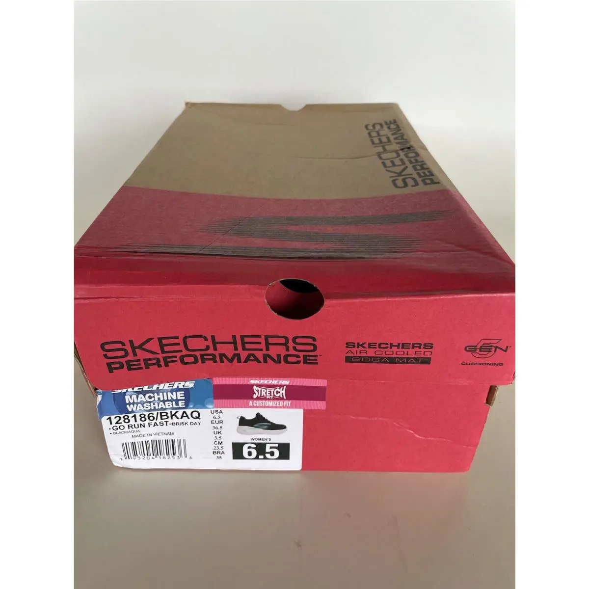 Skechers shoes - SKECHERS Go Run Fast Brisk - Black (UPC: 0195204182536) 6