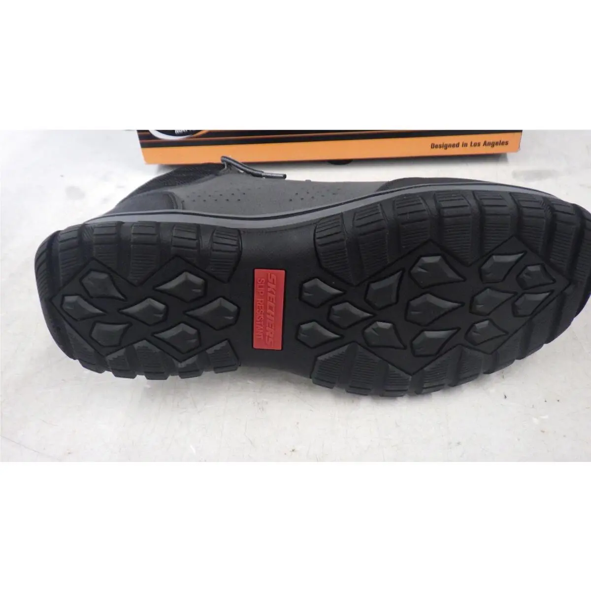 Skechers shoes - FOR WORK 108004/BLK - FOR WORK - Black 3