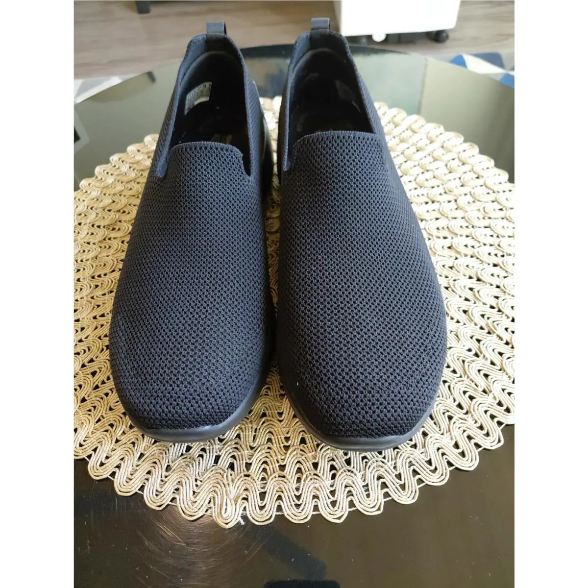 Skechers GO Walk Joy Stretch Max Size 11 Wide - Black Org