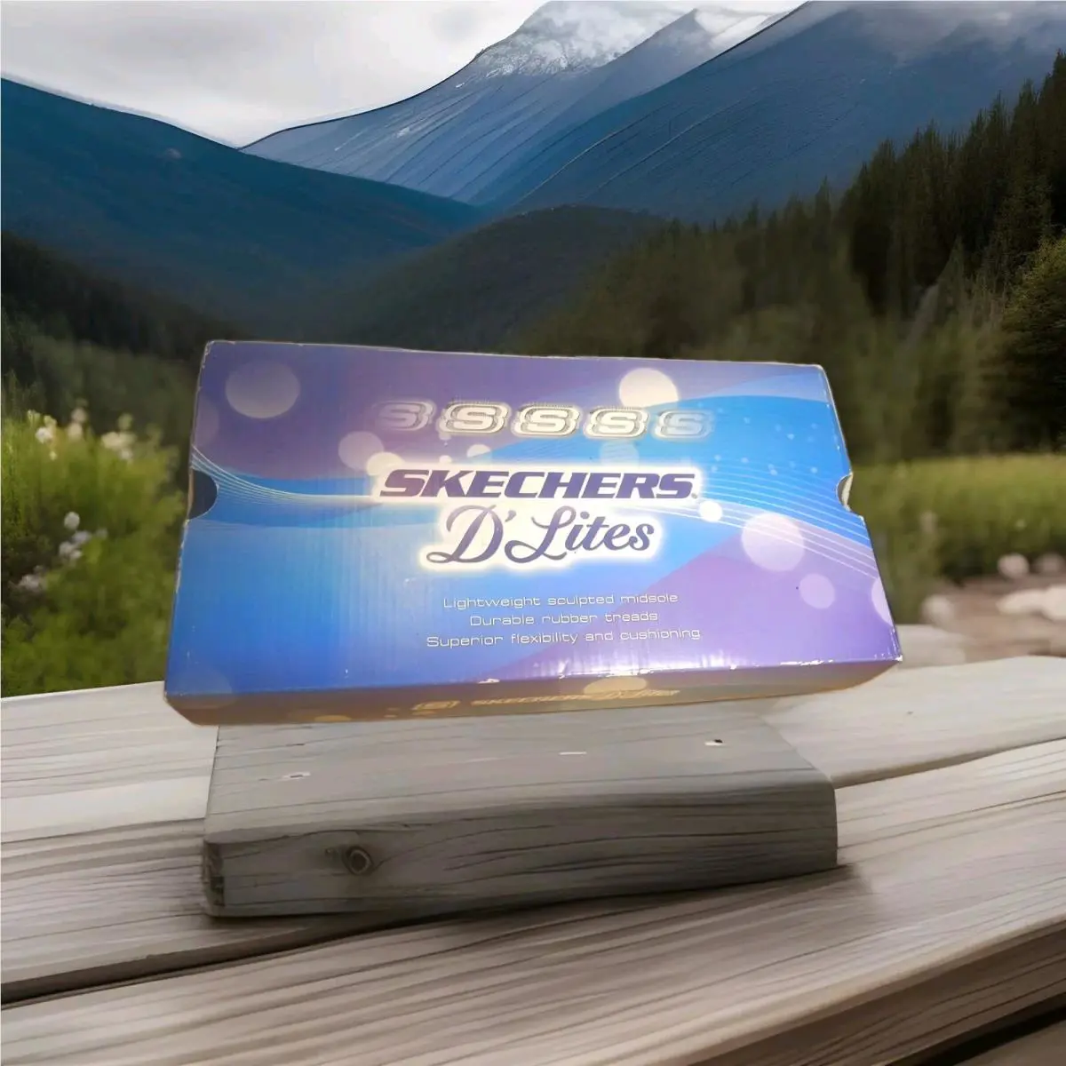 Skechers shoes - Skechers D`Lites Bright Sky - Bright Sky - 11595 - White/Silver (UPC: 885125968486) 8