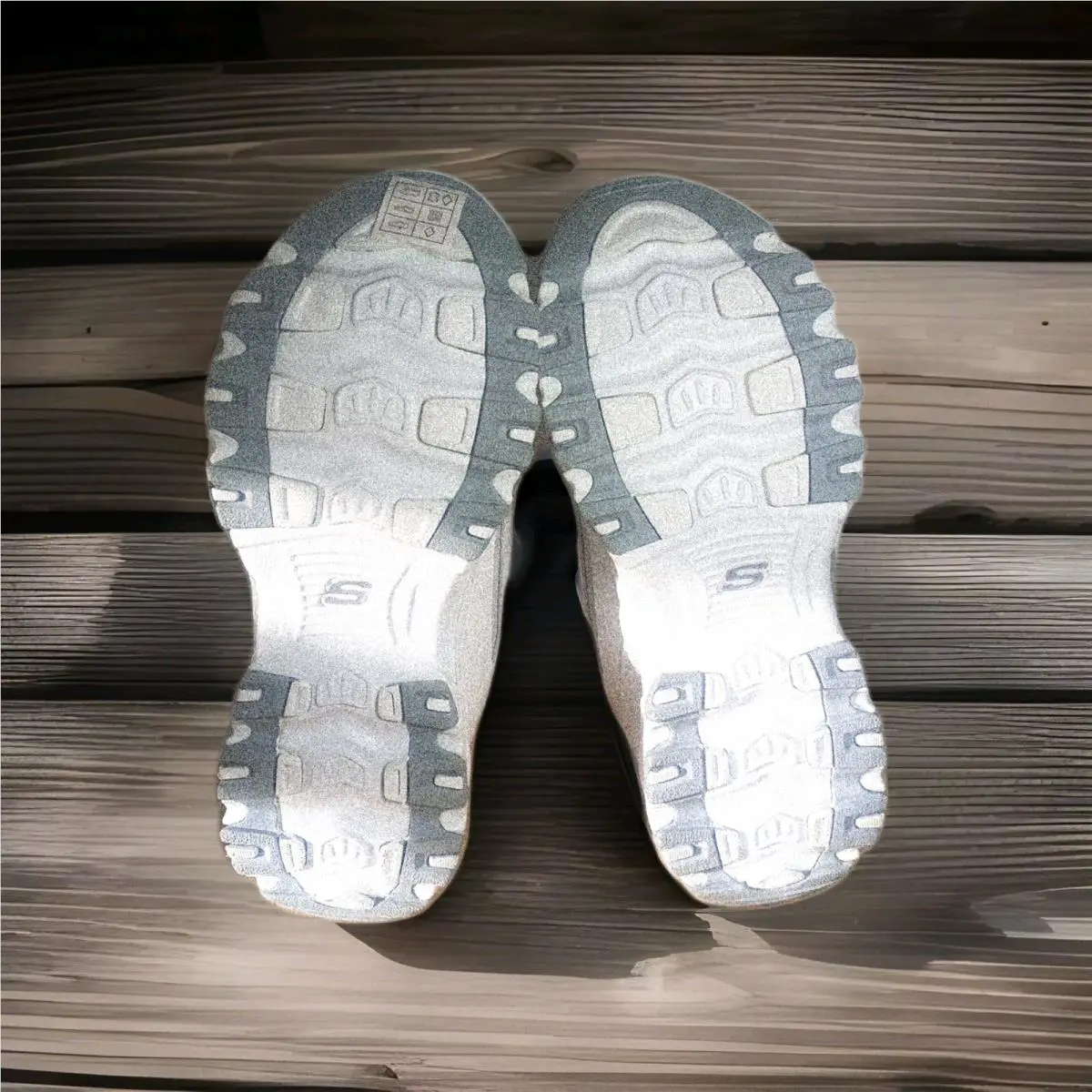 Skechers shoes - Skechers D`Lites Bright Sky - Bright Sky - 11595 - White/Silver (UPC: 885125968486) 5