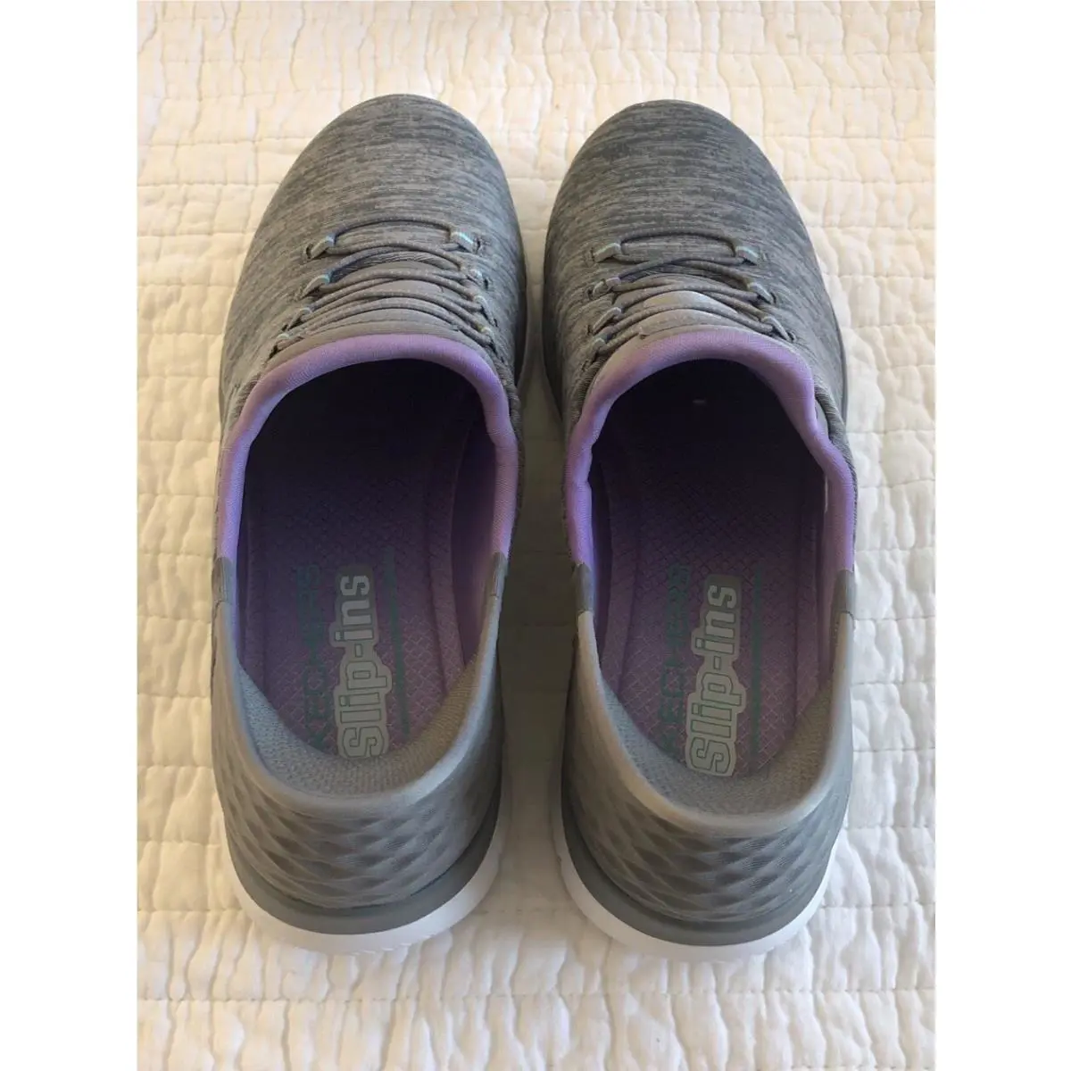 Skechers shoes - Skechers - 149937 - Gray Purple 9