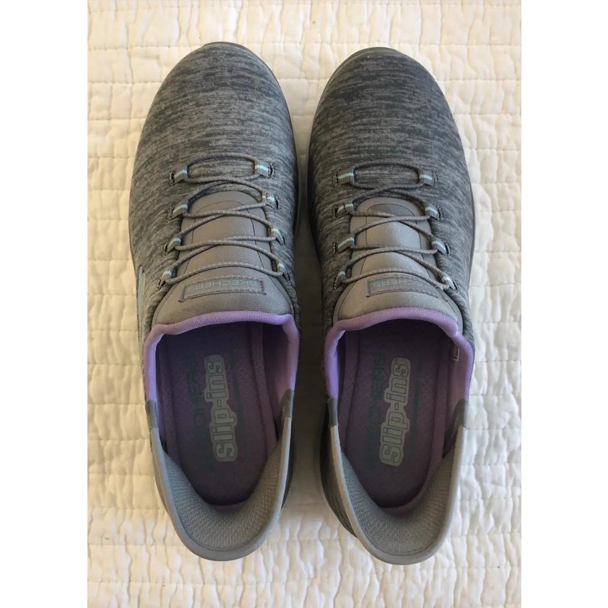 Skechers shoes - Skechers - 149937 - Gray Purple 10