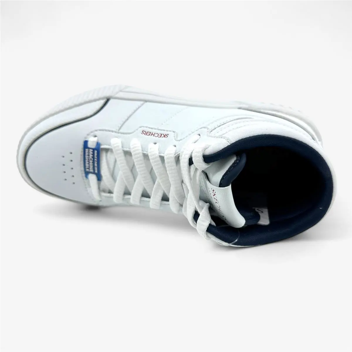 Skechers shoes - Skechers Jade - Jade - 185094 WNVR - White, Manufacturer: White Navy Red (UPC: 196989696805) 2