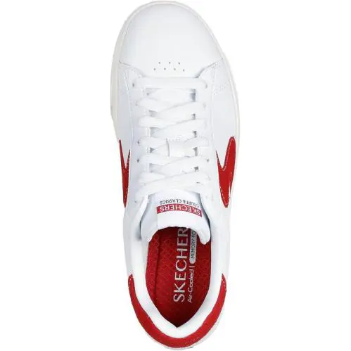 Skechers shoes - 185045- White/Red 2