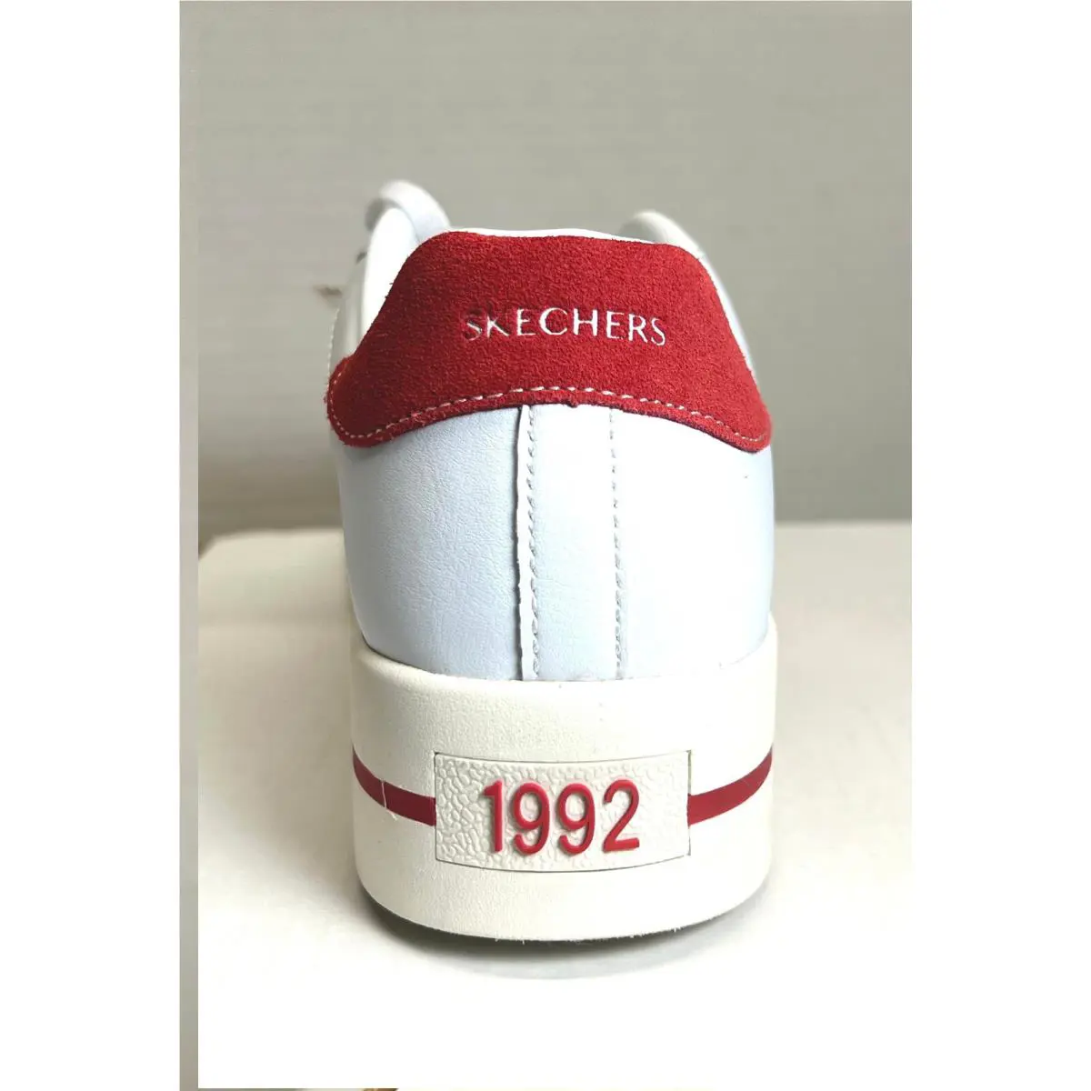 Skechers shoes - 185045- White/Red 3