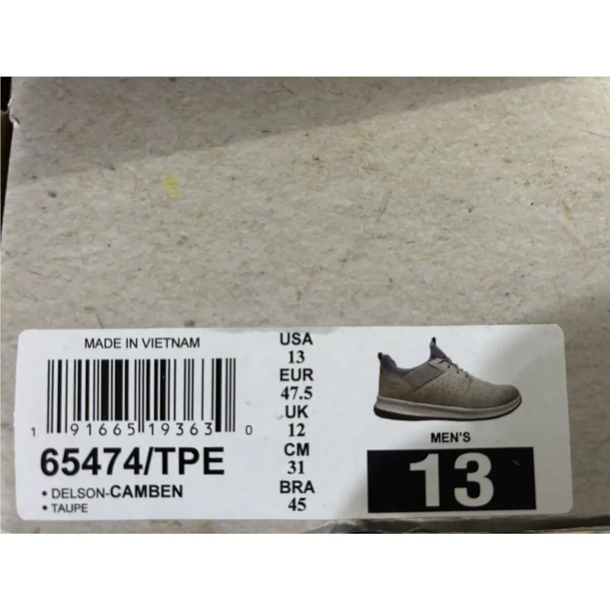 Skechers shoes - Skechers Streetwear Relaxed Fit Marner Shoes - Tan 6